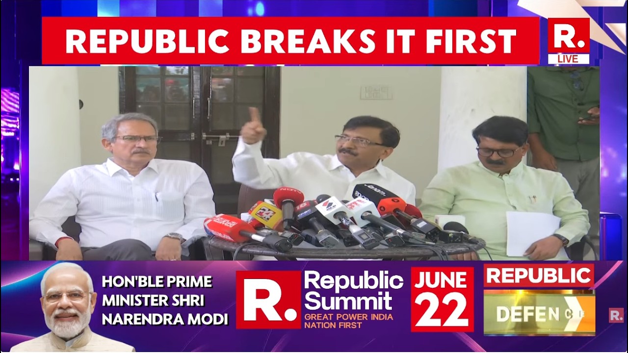 Uddhav Sena Split LIVE: Sanjay Raut Holds Press Conference Amid Defection Buzz in UBT | Op Tiger