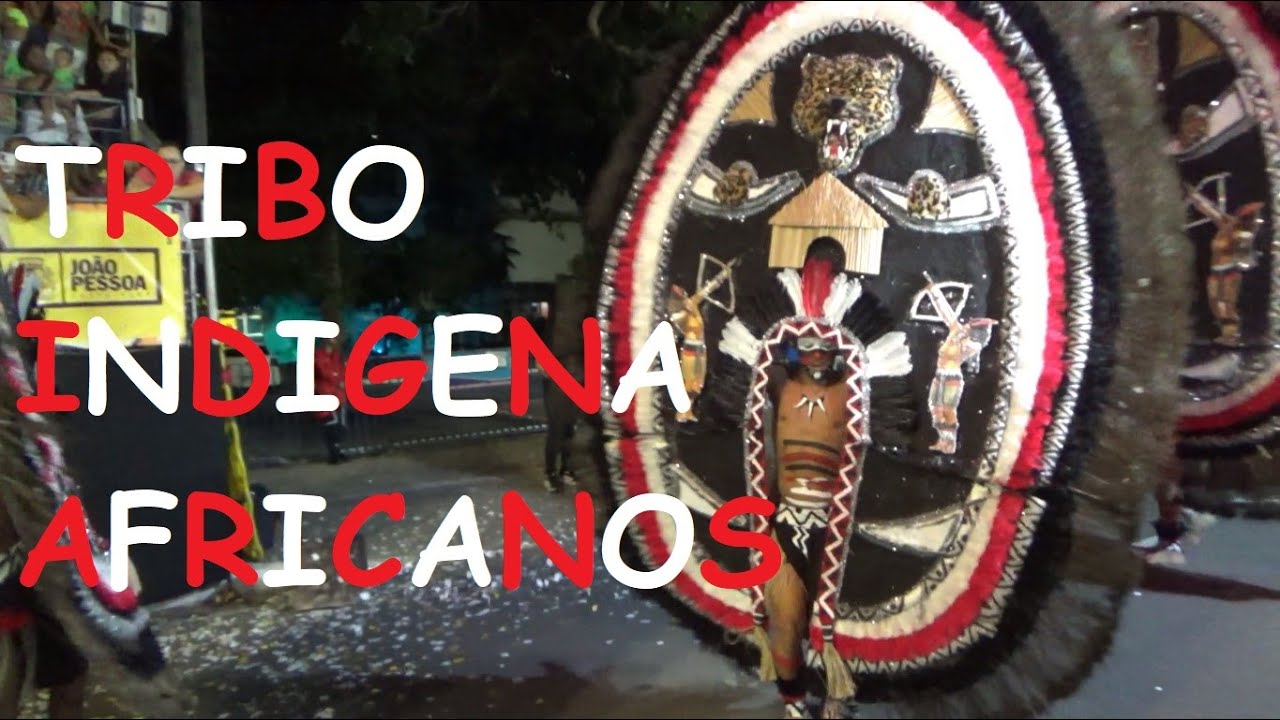 Carnaval Tradição de João Pessoa 2023   Tribo Indígena Africanos #TriboAfricanos
