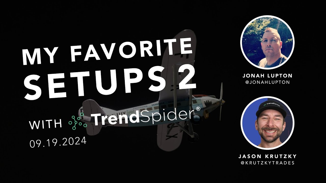 My Favorite Setups 2 / Webcast with TrendSpider (Episode 4)