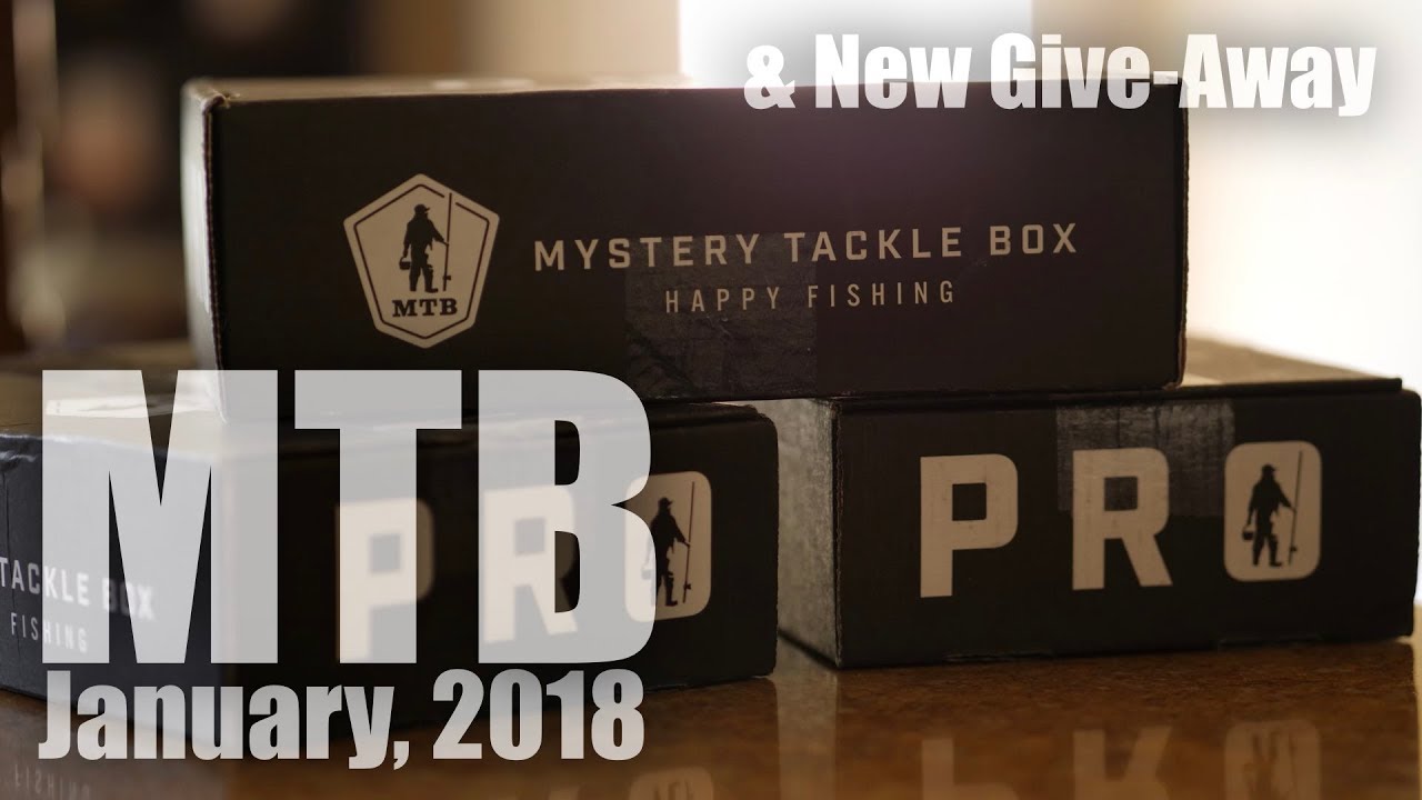 Mystery Tackle Box January, 2018 **Closed Give-Away**