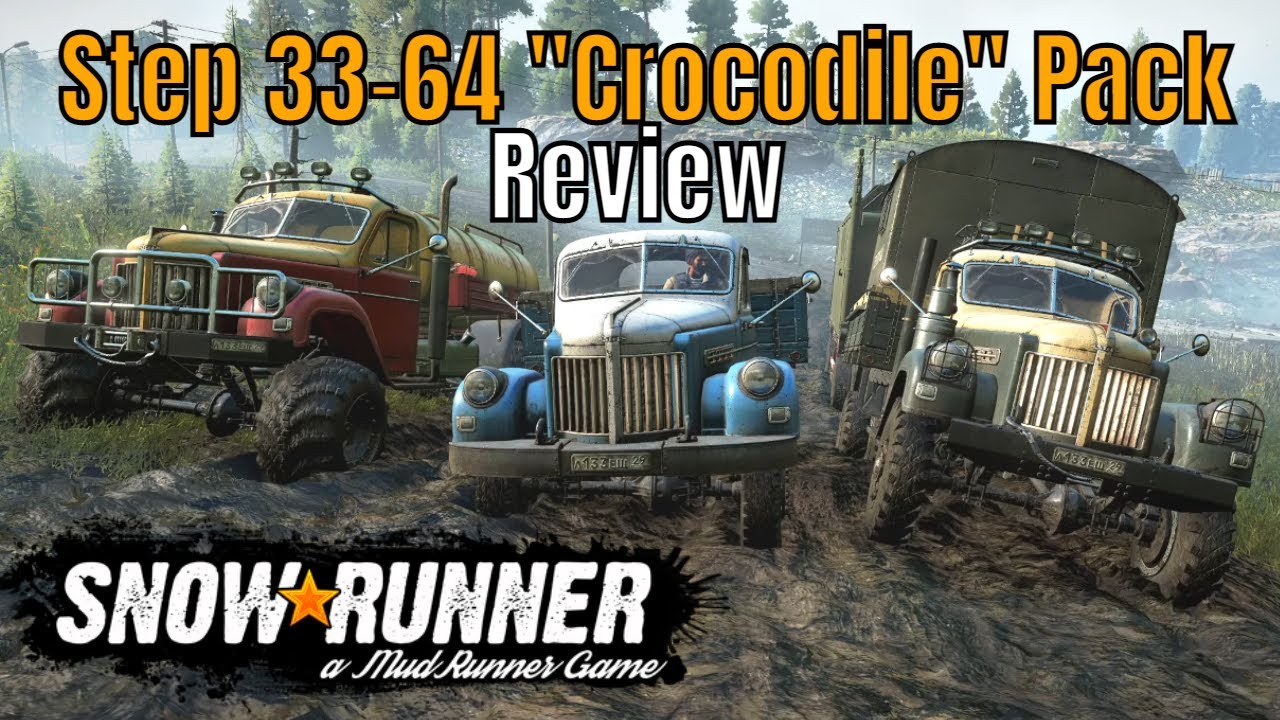 Snowrunner | Step 33-35 Crocodile DLC Review | IS IT WORTH $3.99?!?!?