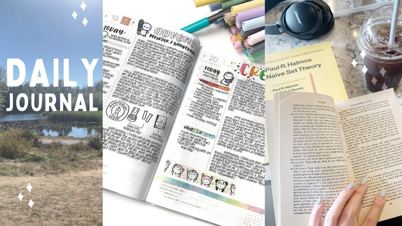 Journaling Vlog : A Work Week While Taking Care Of Myself | Hobonichi Cousin Planner