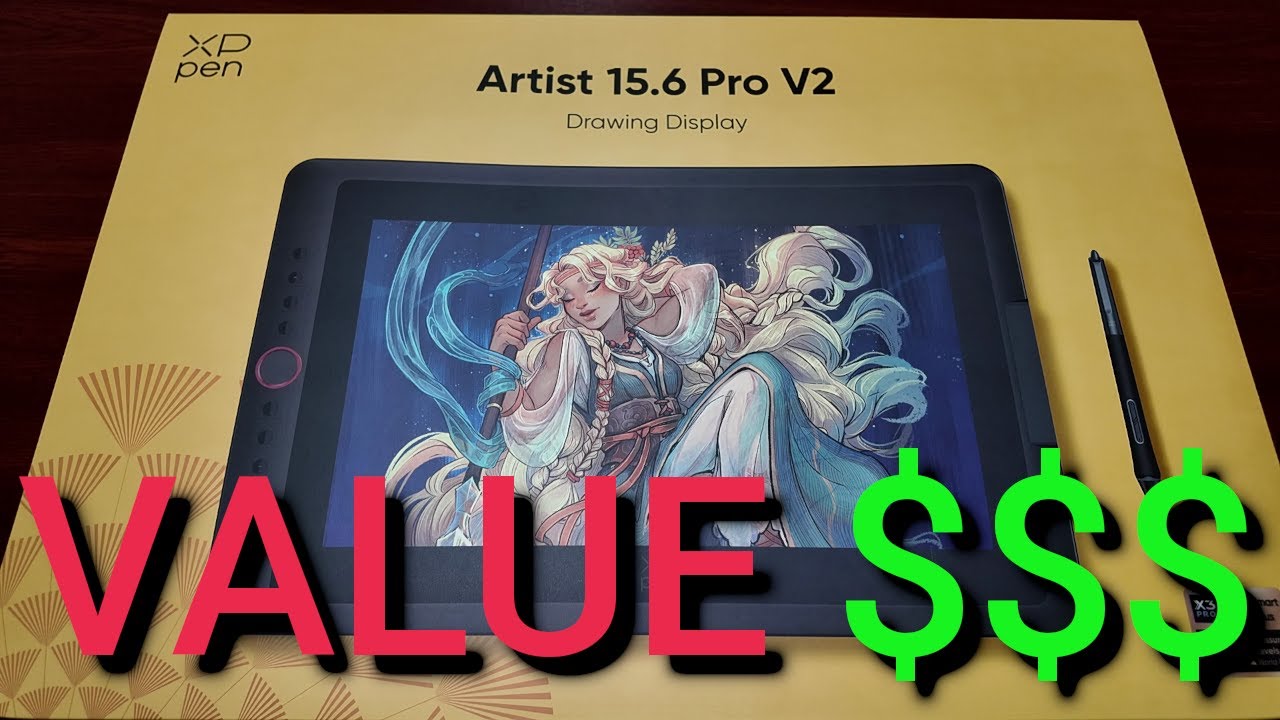 XP-Pen 15.6 Pro V2! Inexpensive, Yet Full of Value?!