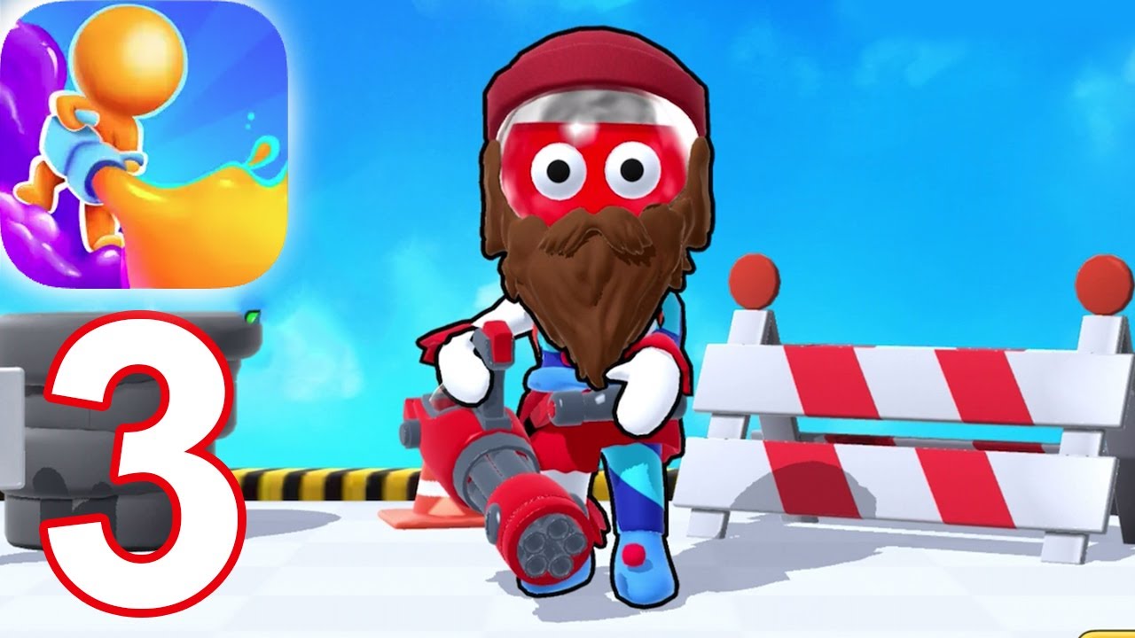 Dye Hard - Color War Gameplay Walkthrough Part 3 (iOS Android)