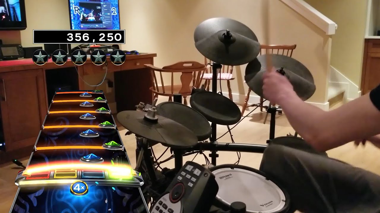 Jailbreak (Live) by AC/DC | Rock Band 4 Pro Drums 100% FC