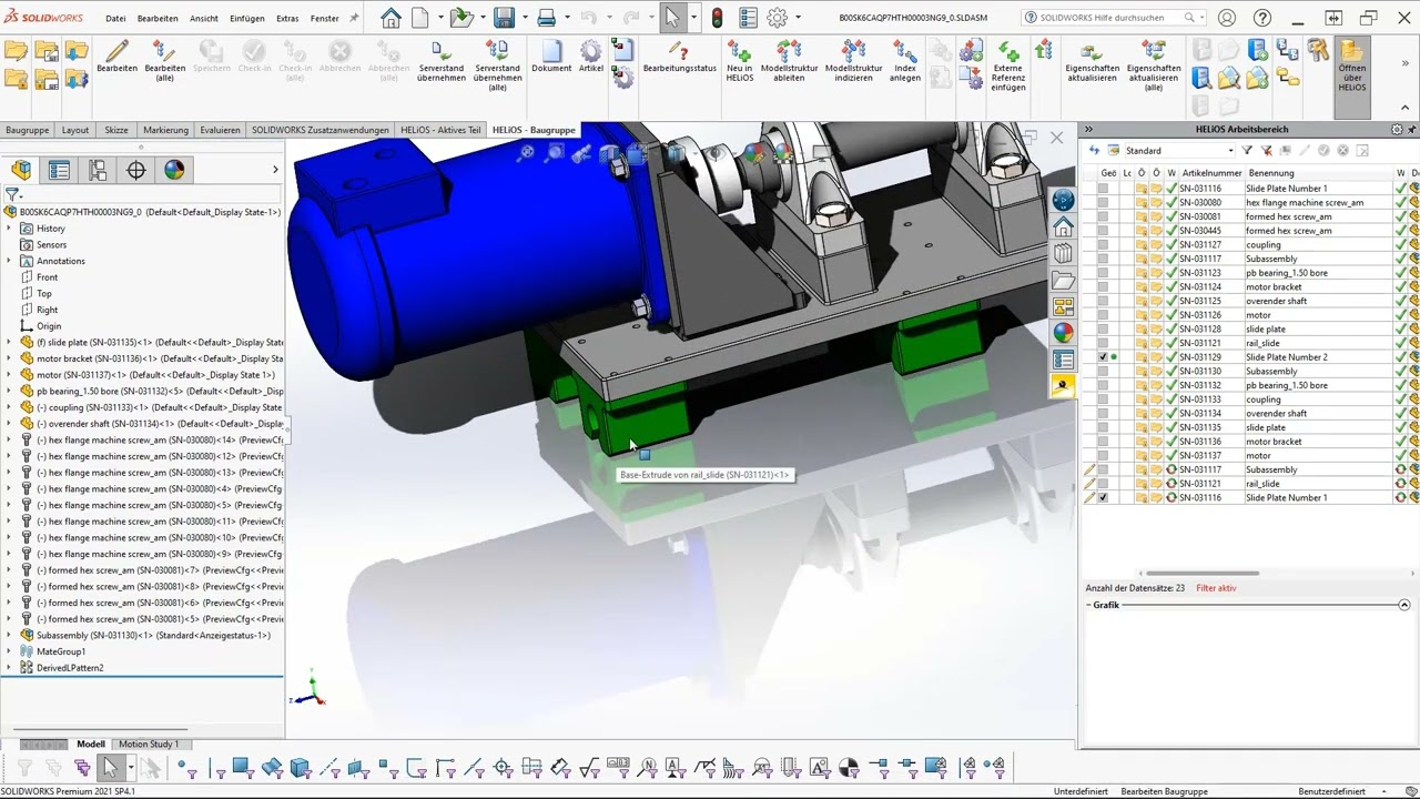 HELiOS 2022 | SP1: Modellstruktur indizieren