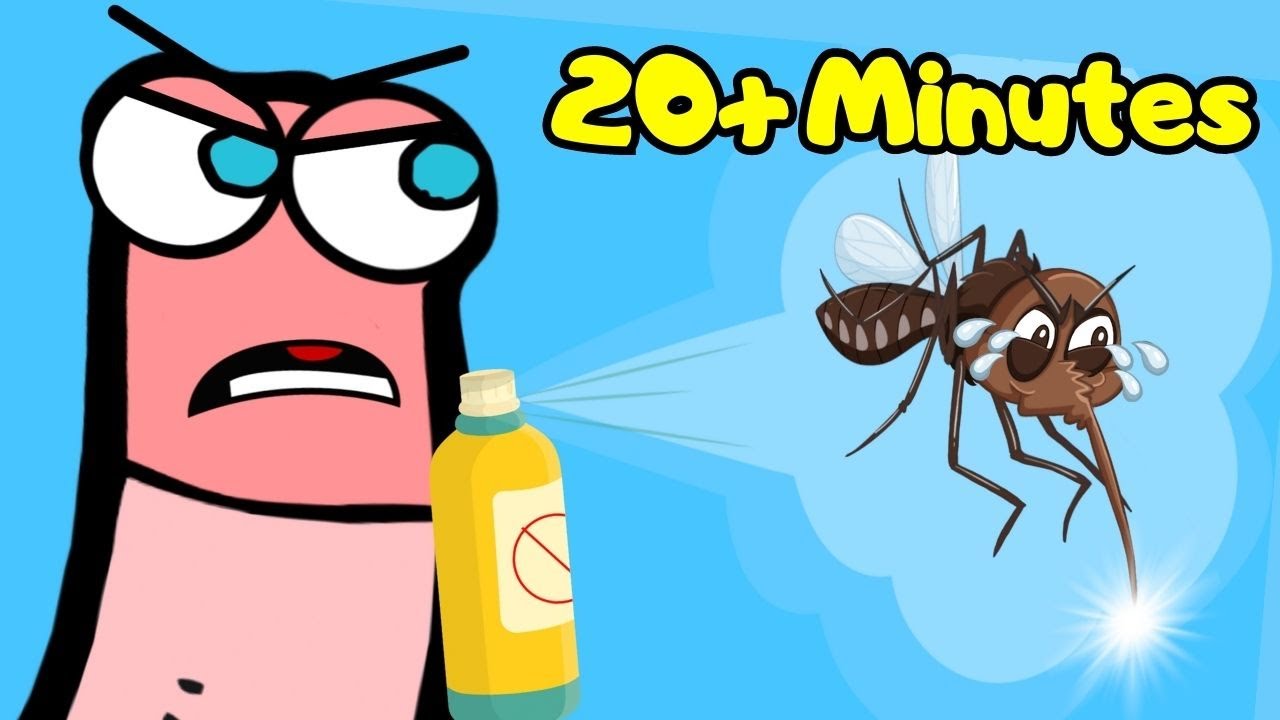 Itchy Mosquito Song and More | Healthy Habits for Kids by Papa Joel's English