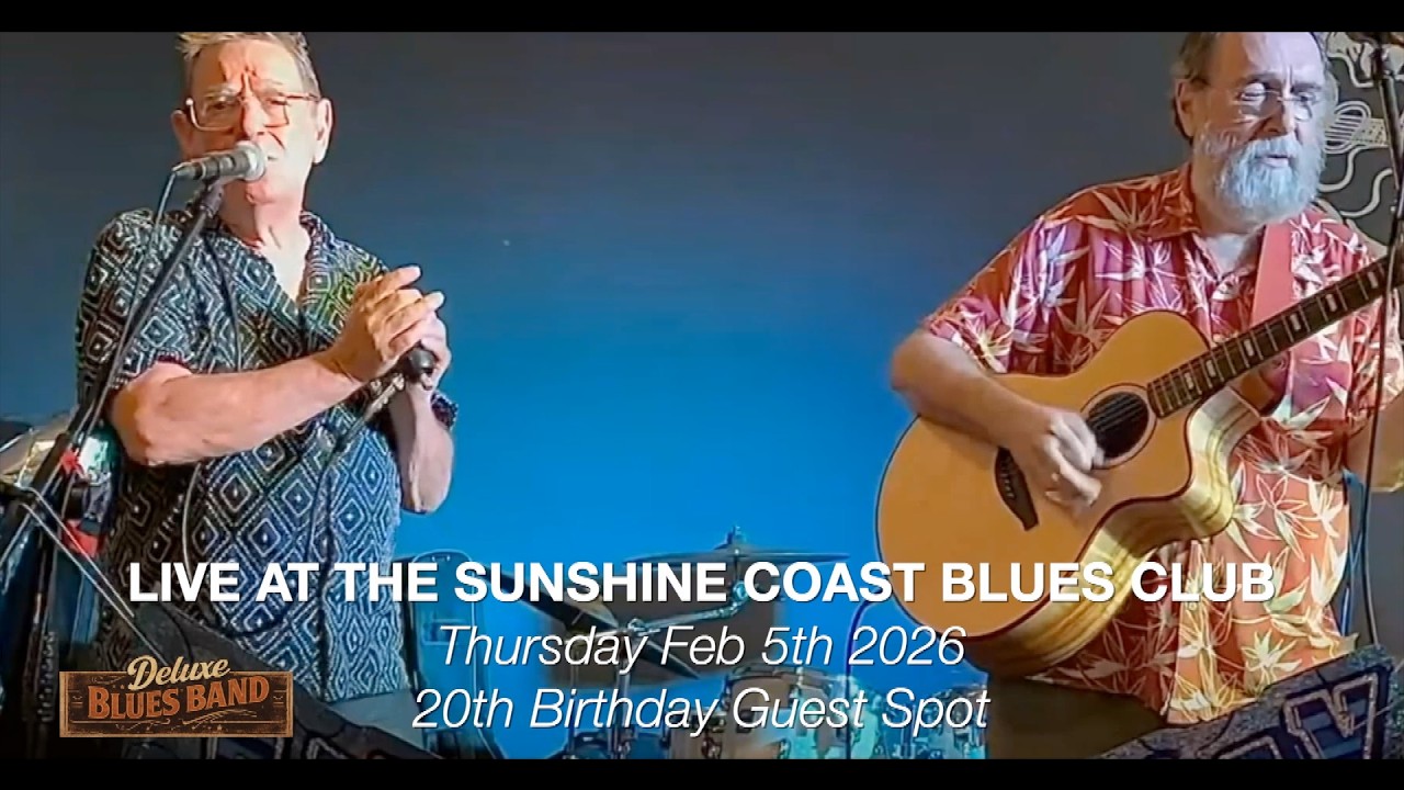 Deluxe Blues Band Jamming at The Sunshine Coast Blues Club -   