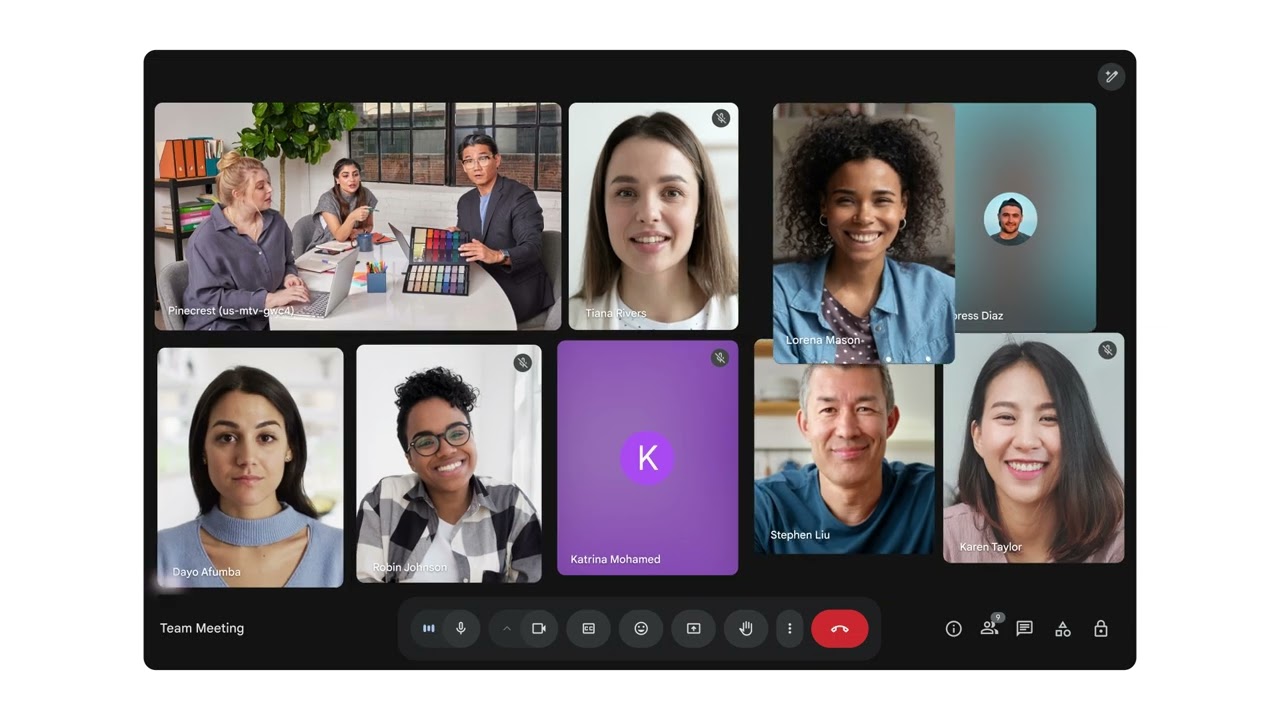 Smart hybrid meetings with Google Meet