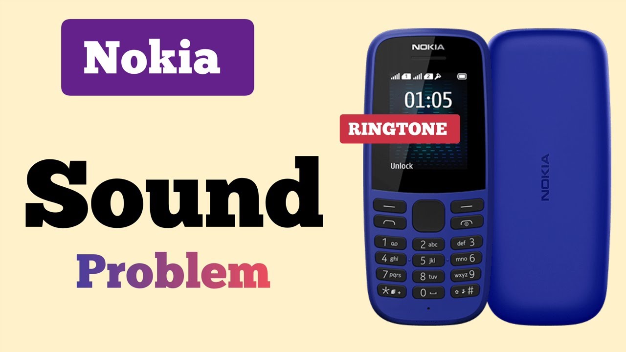 Nokia ringtone not working - Nokia keypad mobile me sound nahi aa raha hai