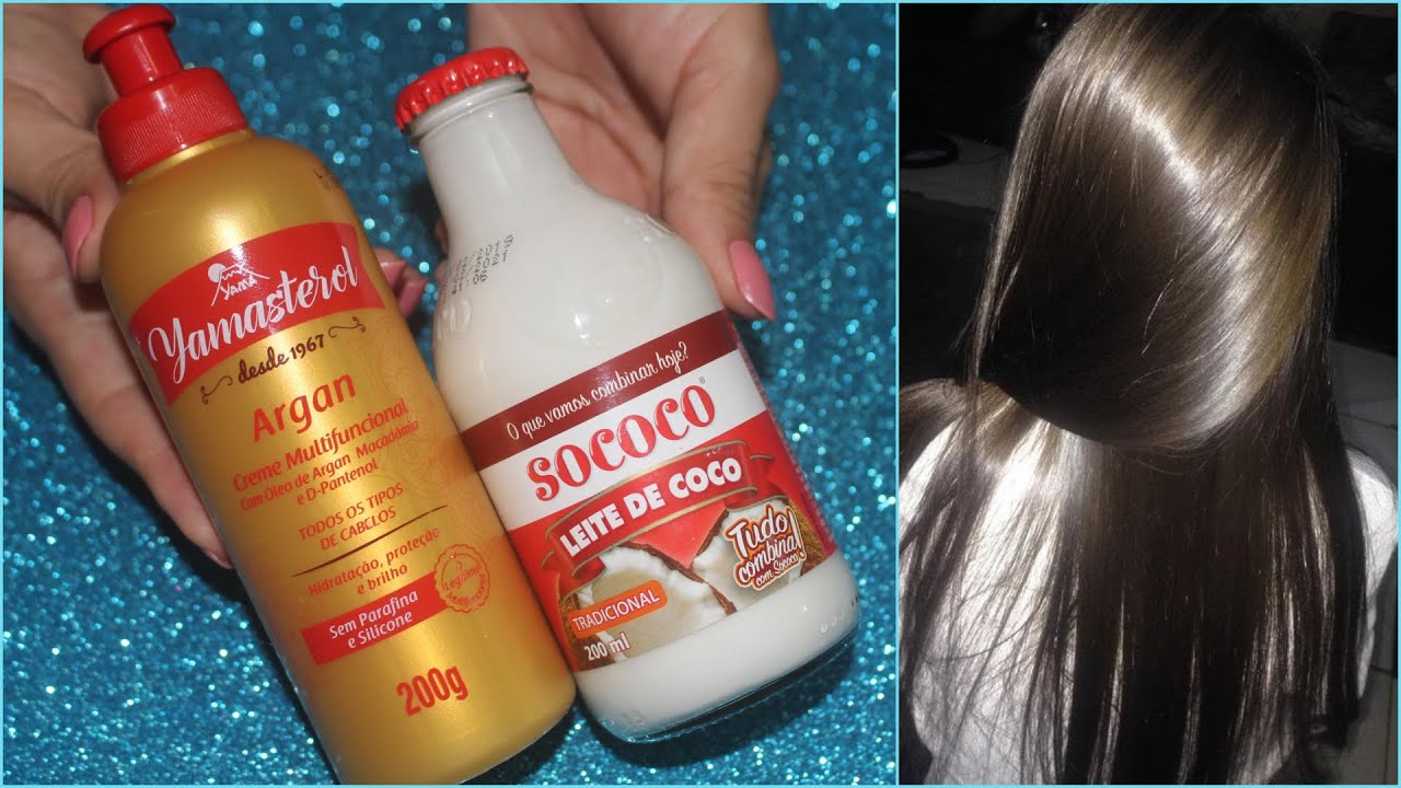 Jogue Isso No Seu Creme! ALISA CABELO SEM ESTRAGAR SEUS FIOS PROGRESSIVA CASEIRA