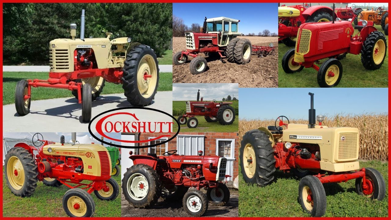 Cockshutt tractors
