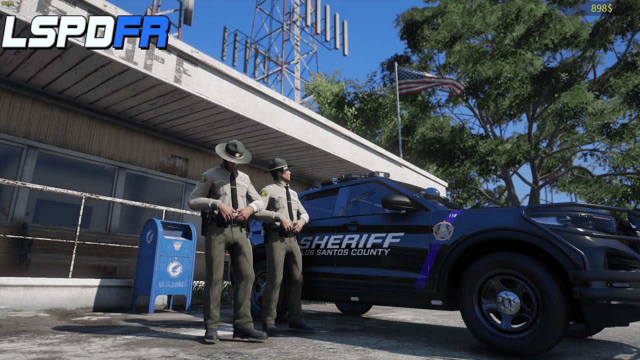 GTA V - LSPDFR 0.4.9 - Partner Patrol - Pursuit