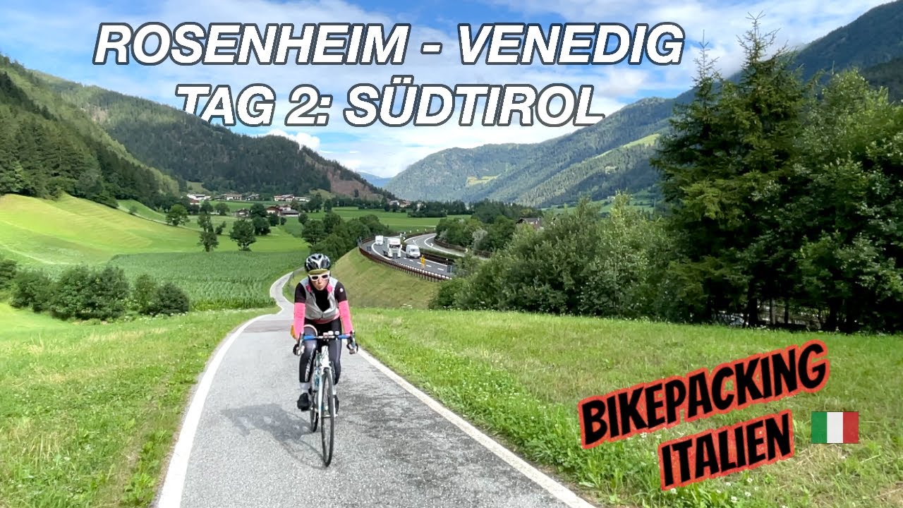 Bikepacking Italien - Tag 2: Unser erster 200er?! Rosenheim Venedig mit dem Cube Nuroad Gravel Bike