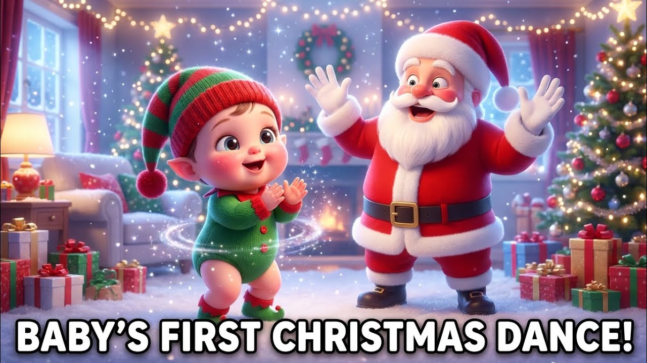 “Baby Made Santa Dance All Christmas Day! 🎄😂 | Cute Kids Holiday Fun”