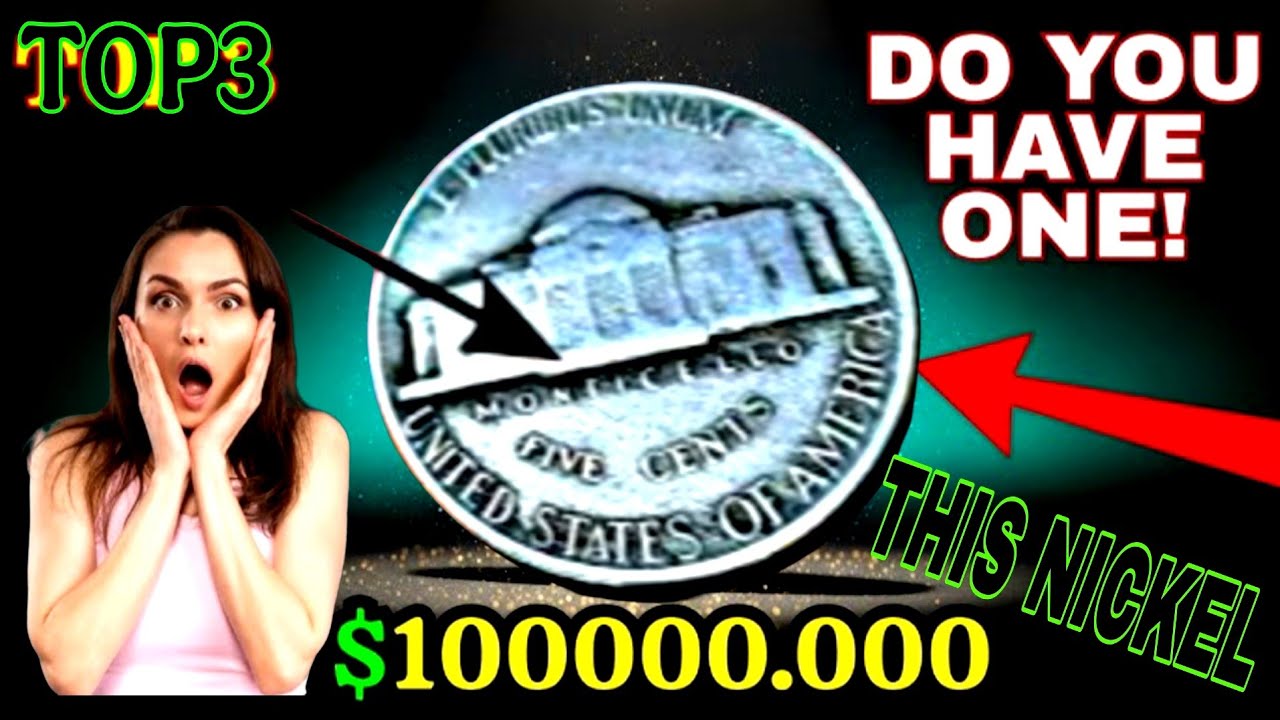 Jefferson Nickel Coins Worth Thousands | Rare Years and Error Varieties Explained