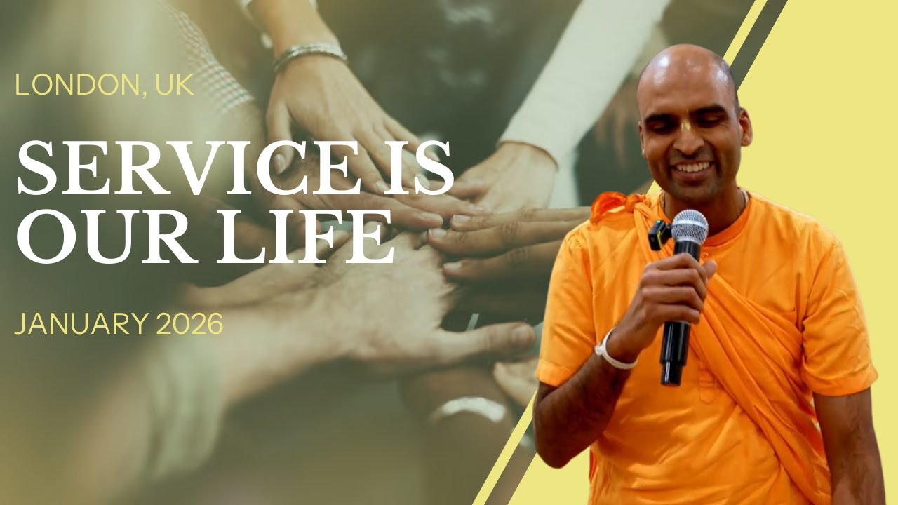Service is Our Life | London, UK | Svayam Bhagavan Keshava Maharaja