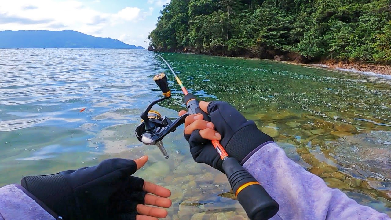 INI YANG AKU CARI !! SPOT INDAH DAN BANYAK IKAN DI PINGGIRAN LAUT