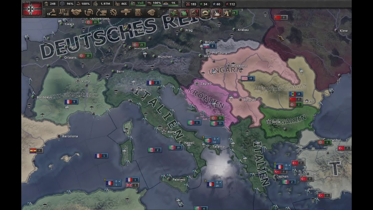 Hoi4: Das Schicksal von Jugoslawien und der Schweiz, Part 6.