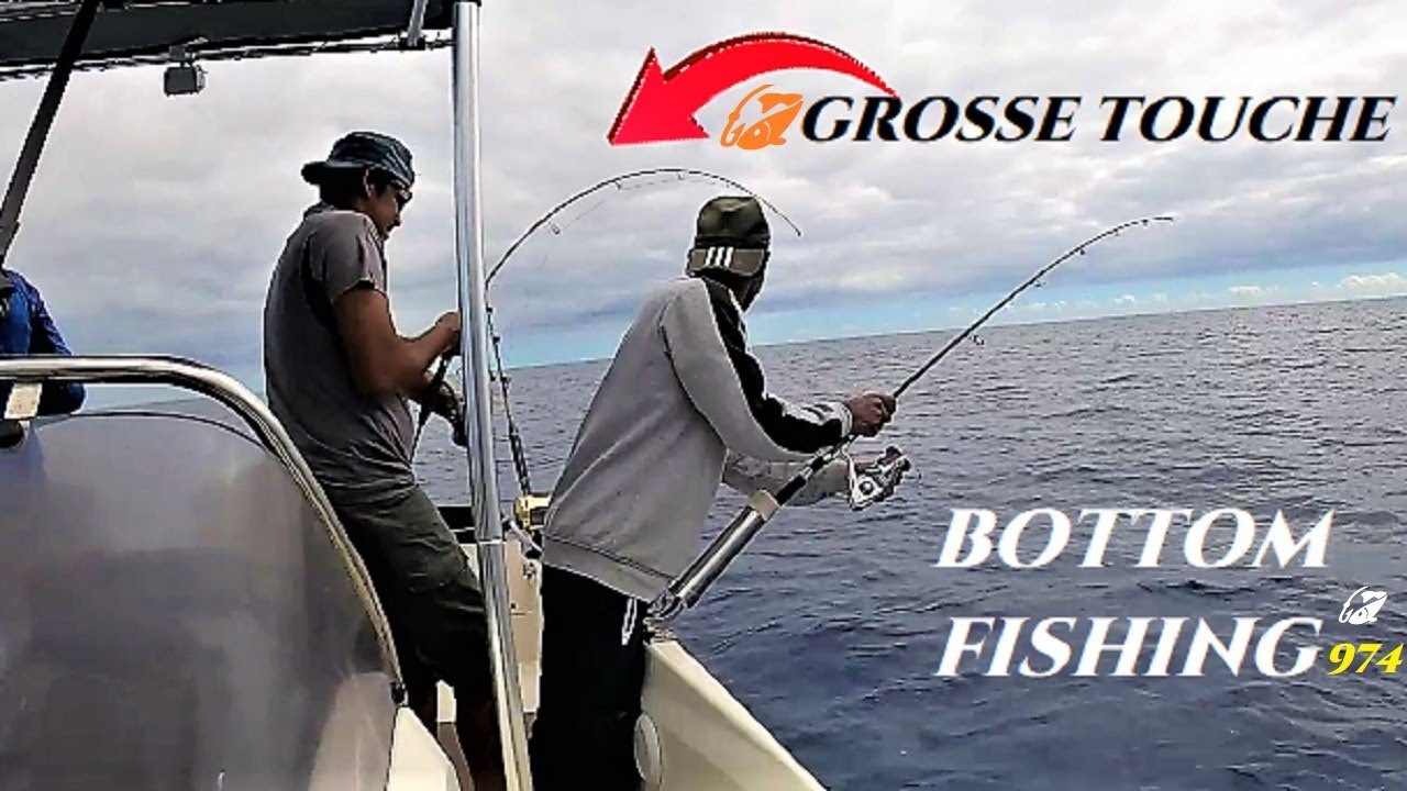 Pêche de Fond 974 Un Gros Poisson Casse Sa canne Fishing à la Réunion