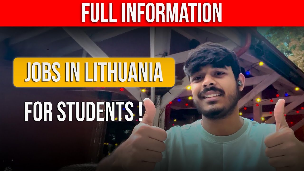 Top Jobs in Lithuania: Study & Work Opportunities for International Students