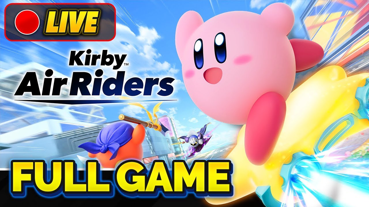 6 HOURS of Kirby Air Riders Gameplay (Yes, the Full Game!)