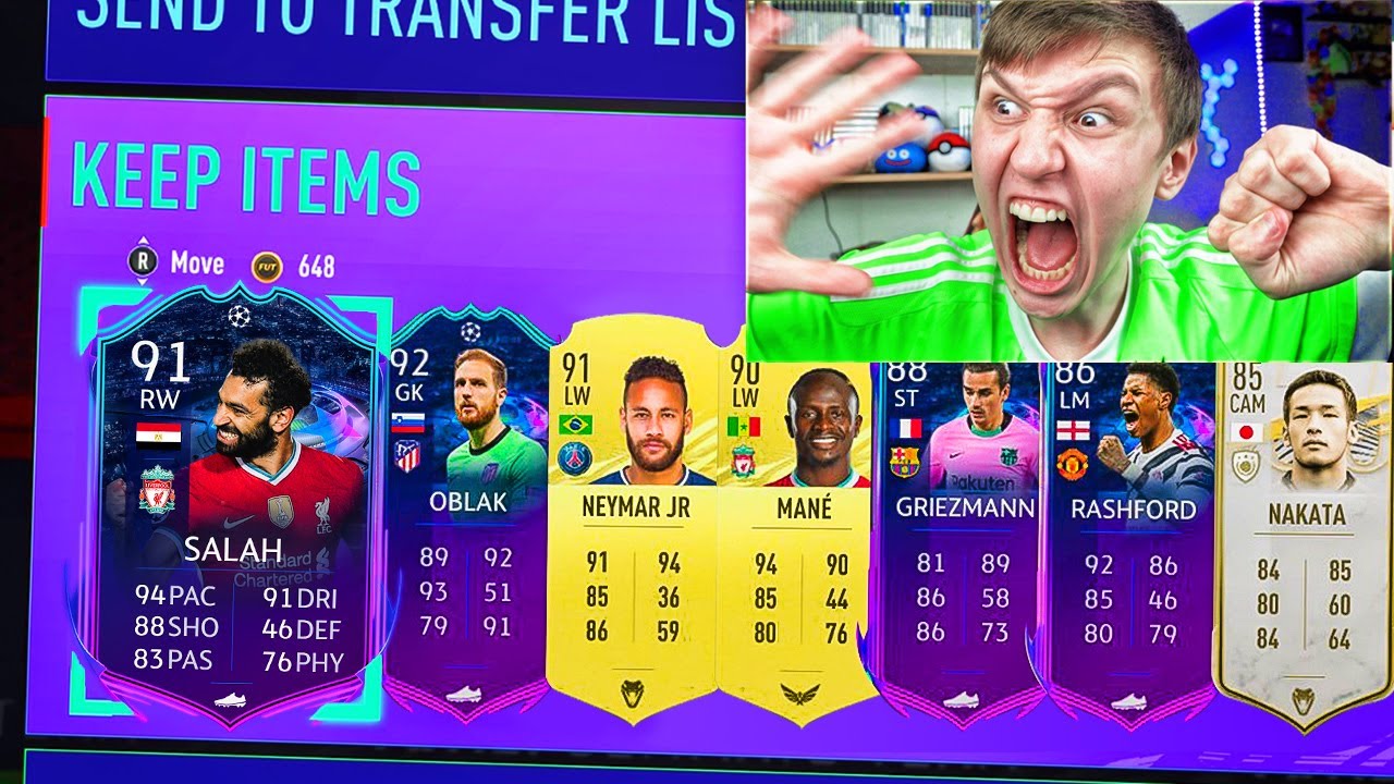 ROAD TO THE FINAL SALAH IN BEST FIFA 21 PACK OPENING EVER!!