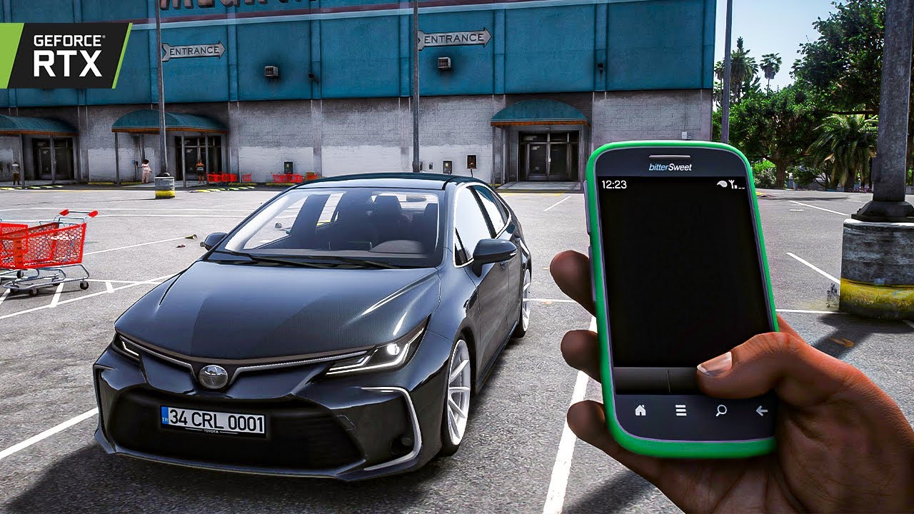 GTA V VIDA DE UBER IMERSÃO REALISTA! MEU CARRO NOVO COROLLA 2022 #21 | GAMEPLAY RTX 3080 TI 4K60