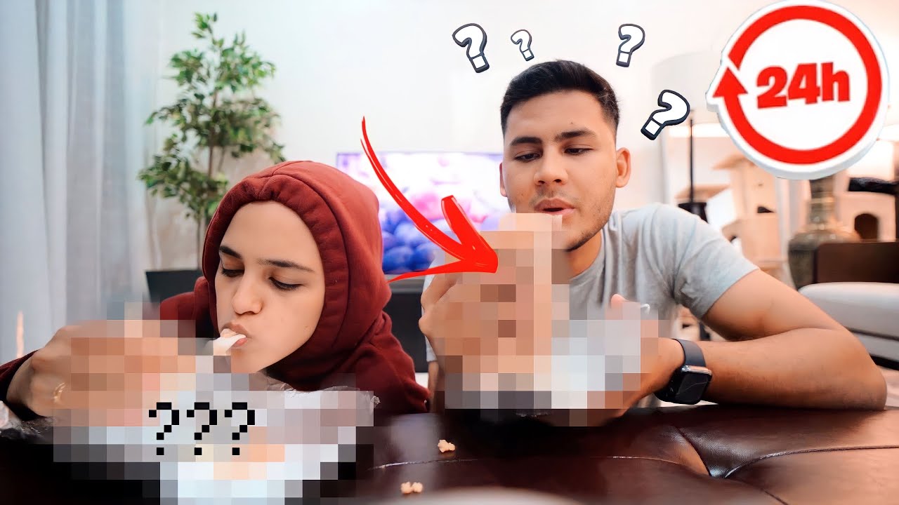 What we EAT IN 24 HOURS!? *normal youtuber life - INTRIX One Tap