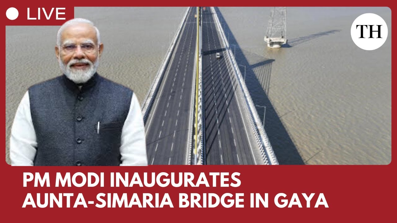PM Modi inaugurates Aunta-Simaria Bridge in Gaya Ji, Bihar