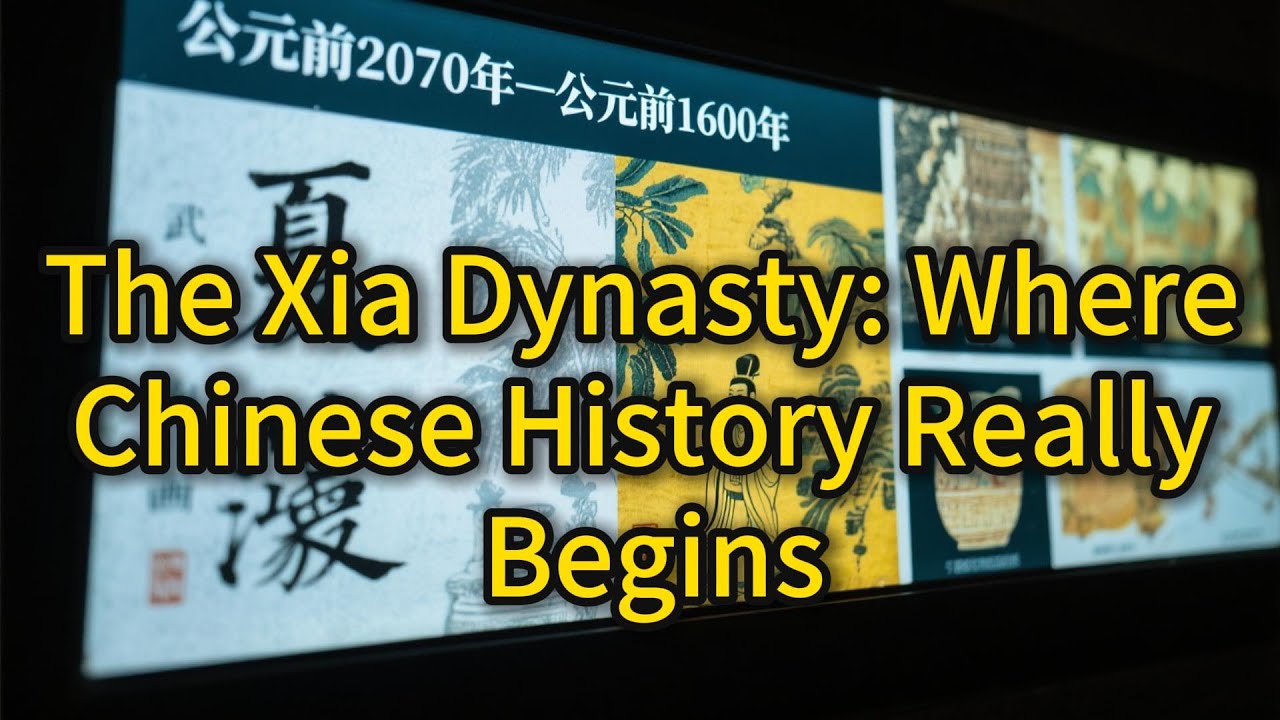 The Xia Dynasty: Where Chinese History Really Begins
