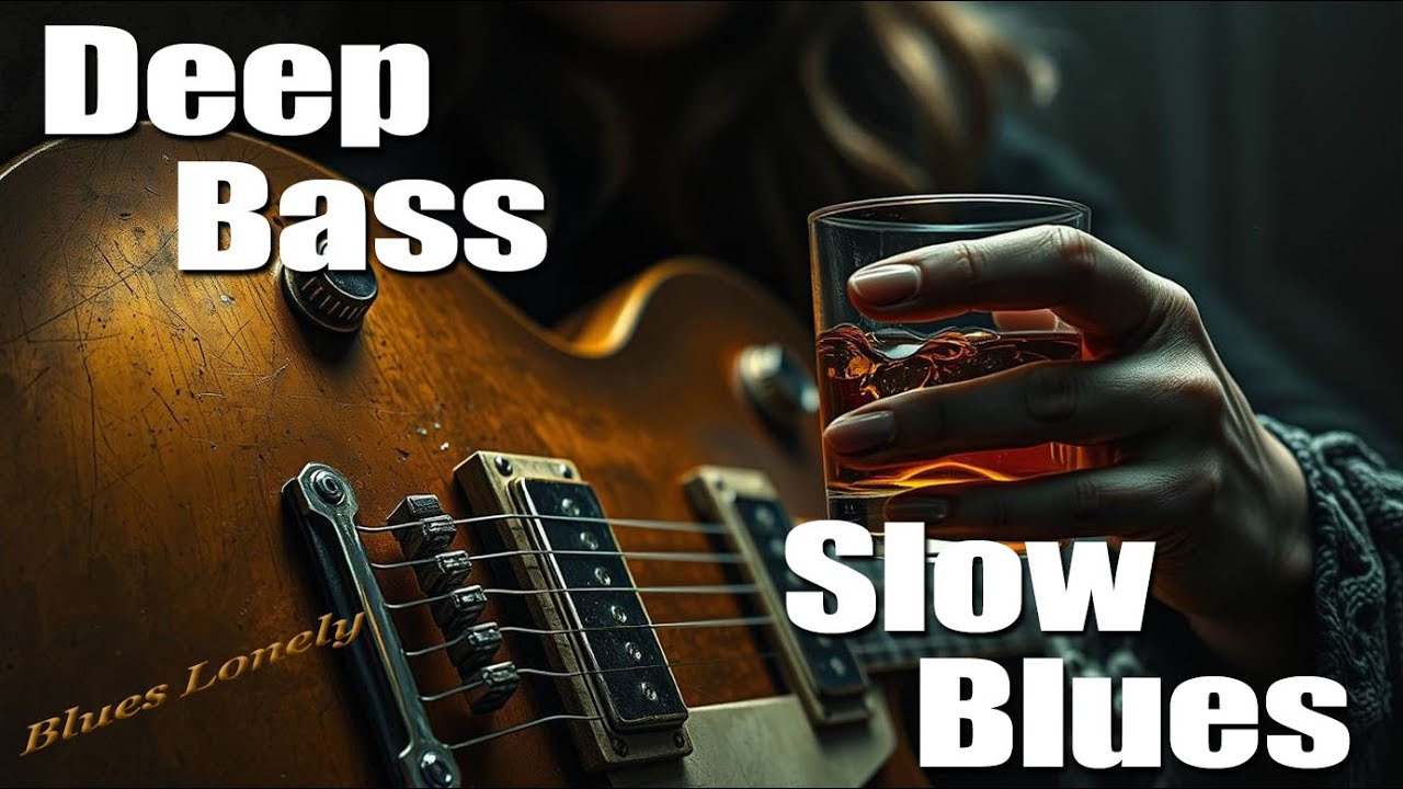 Blues Lonely | Slow Blues Session (60 Min) &ndash; Electric Guitar & Deep Bass
