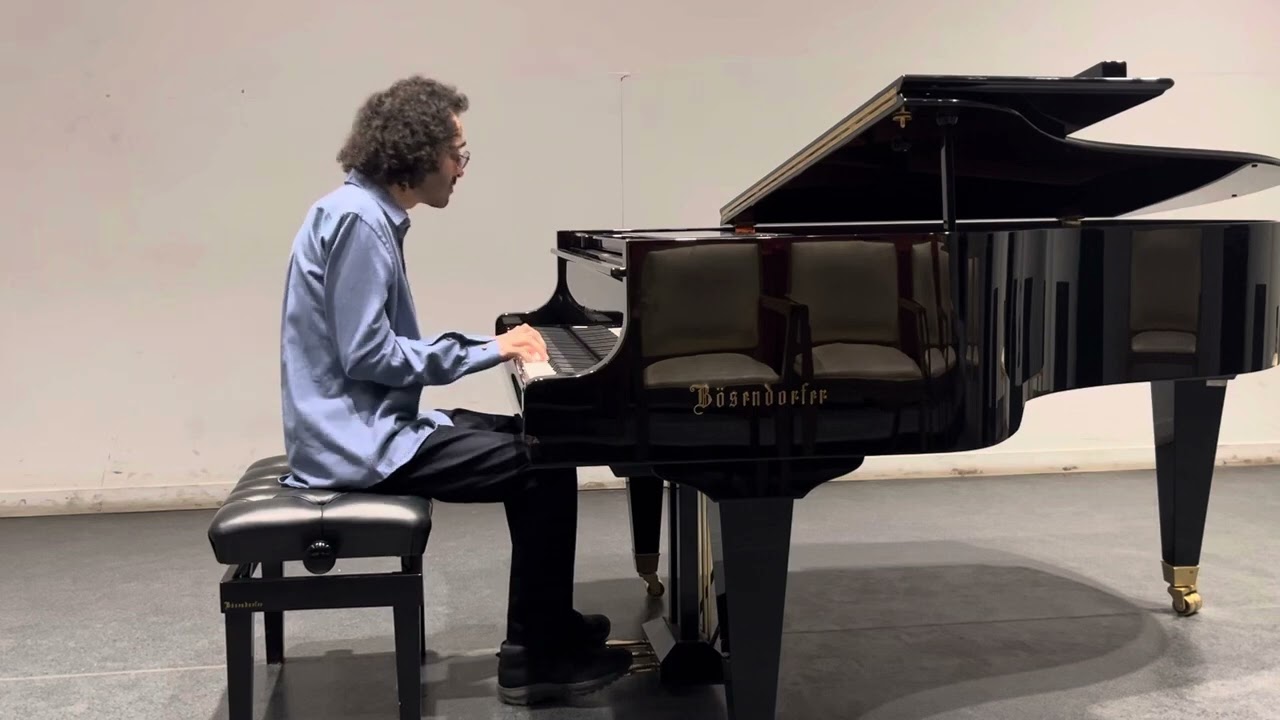 Bach, English Suite no.2 in a minor, Courante and Sarabande | Babak Kowsari