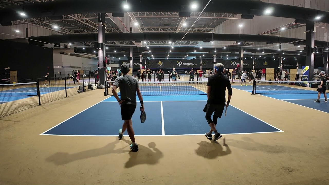 ATP Picklers KL vs Pickleball Club Singapore - Safa/Mirzzy vs Raymond/Vincent Leong