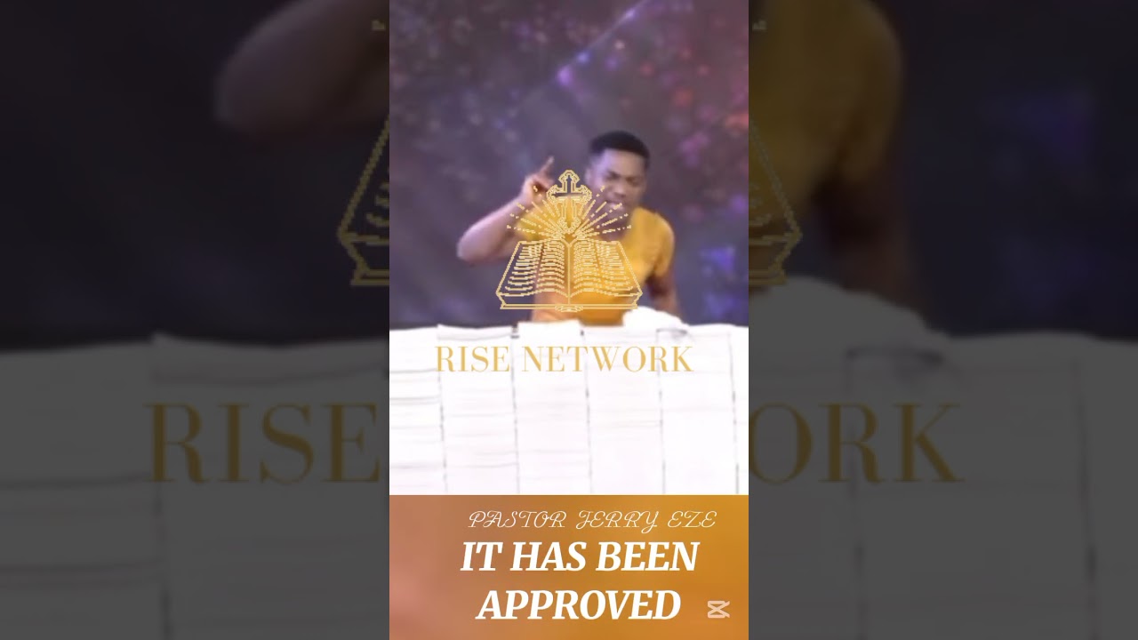 It Has Been Approved #jerryeze #nsppd #nsppd7amfireprayers #streamsofjoy