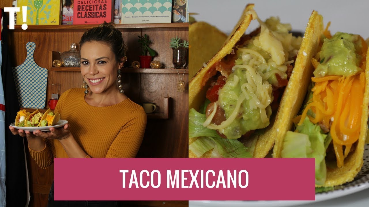 Como fazer TACO MEXICANO?  | GoDeb!