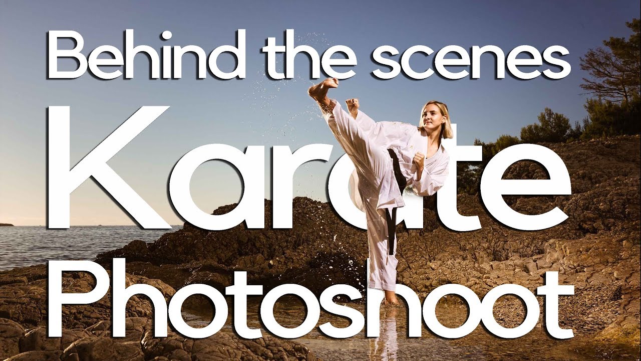 Behind the scenes -  Karate Photoshoot feat Alizee Agier