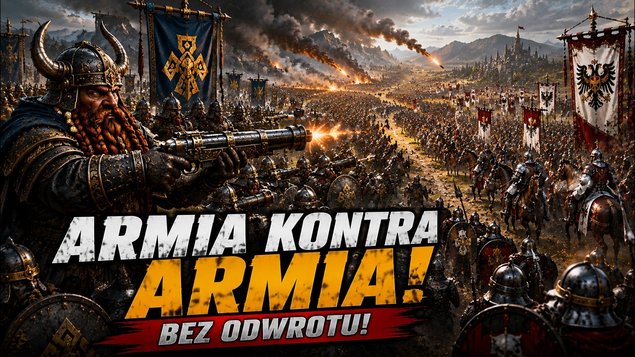 ARMIA KONTRA ARMIA! ⚔️ Największa bitwa z Imperium (14) Bannerlord The Old Realms  | WARHAMMER MOD