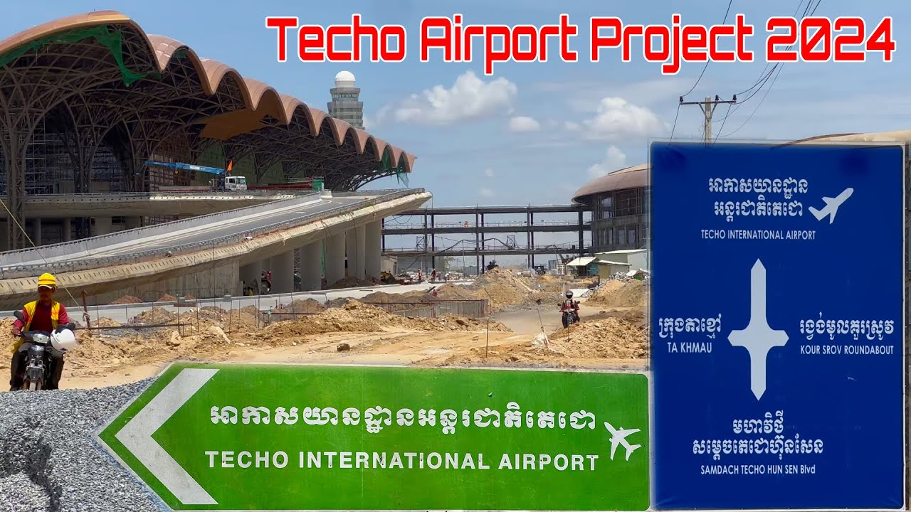 Many Big Project Construction For 1500mil $ New Techo International Airport Work Flow