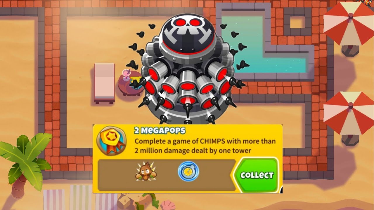easiest 2 megapops chimps (2MPC guide with tack zone) | Btd6