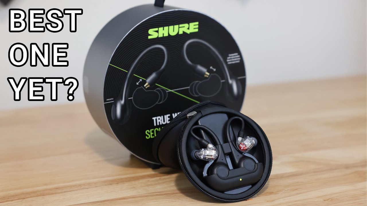 Shure True Wireless Secure Fit Adapters Review! | RMCE-TW1 & SE846