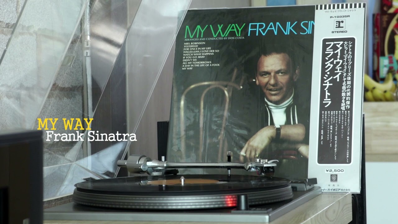 MY WAY - Frank Sinatra (YAMAHA A-S2100/JBL4312E)