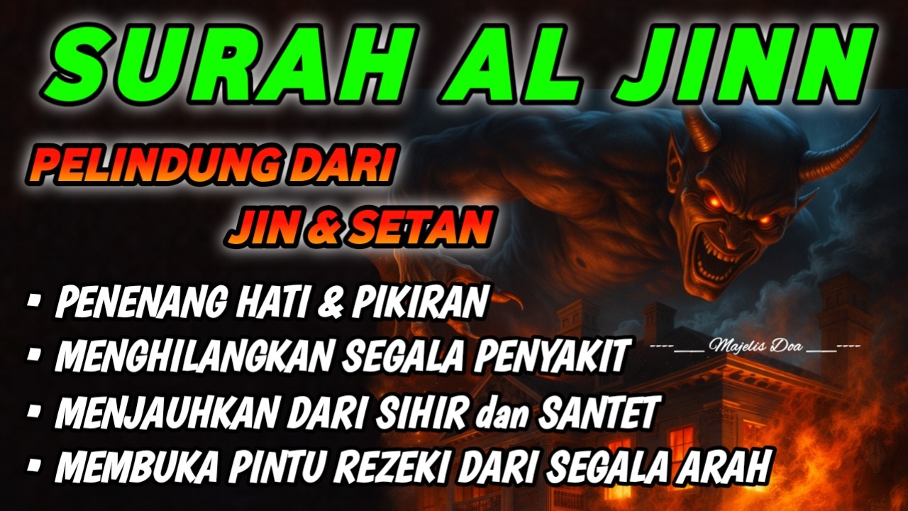 STRONG RUQYAH | RUQYAH RUMAH PENGUSIR JIN, SETAN & SIHIR DI RUMAH & TUBUH, PENENANG HATI & PIKIRAN