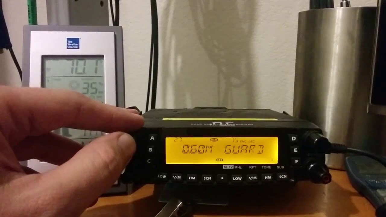 TYT 9800 manual programming