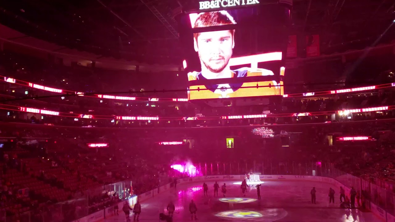 Ottawa Senators vs. Florida Panthers Intro & both National Anthems 12/16/2019