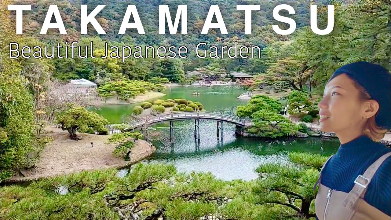 КАГАВА🇯🇵 Чем заняться в Такамацу? Сад Рицурин и вкусная курица-гриль✨ Видеоблог о путешествиях по...