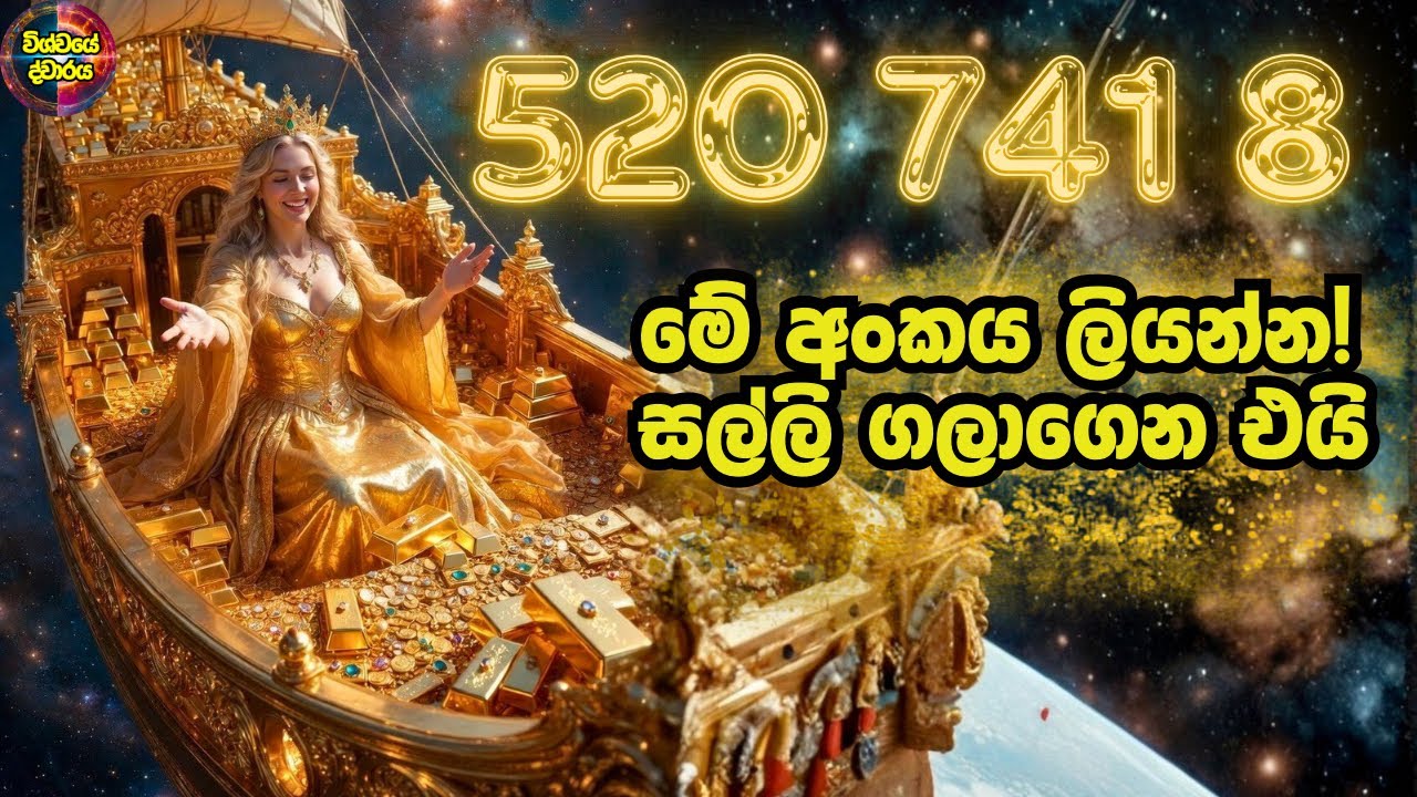 මේ රහස් අංකය ලියා පසුම්බියේ තබාගන්න: විශ්වයෙන් මුදල් ගලා එන ප්‍රබලම ක්‍රමය | Universal Portal