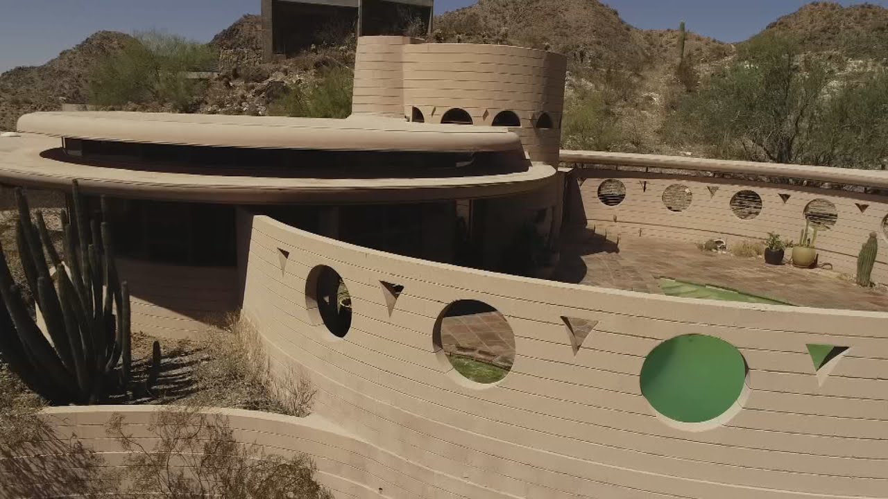 Last home Frank Lloyd Wright designed to be auctioned in Phoenix