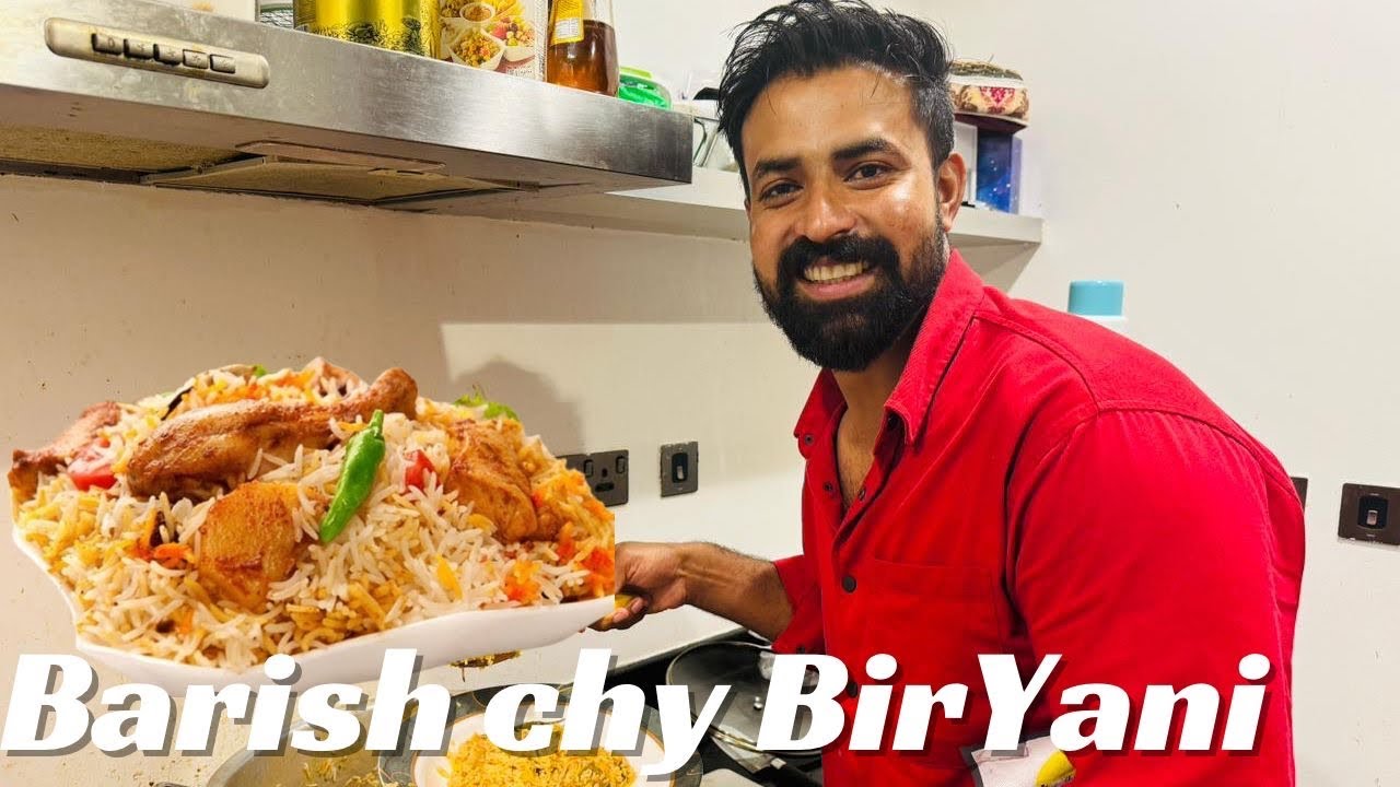 Dubai vich barish boht ho rhi thand hogi tay thand vich apna bani baryani 😍😍 Waqar Bhinder 😎