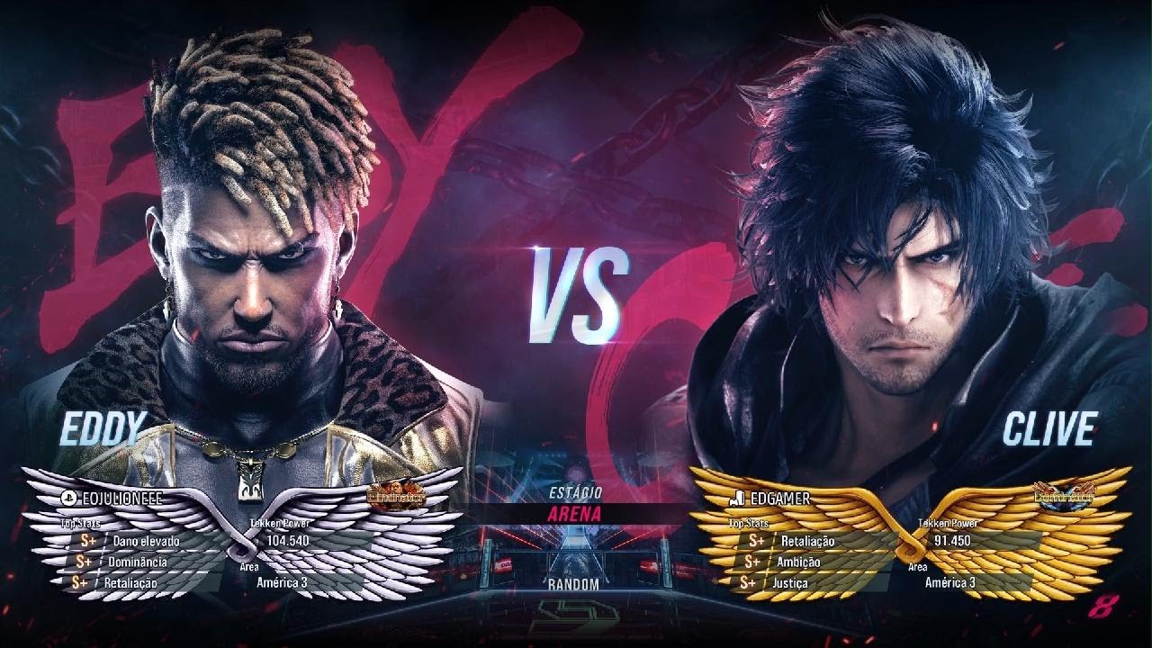 Tekken 8 - Eddy vs Clive: Batalha Épica de Puro Ritmo e Adrenalina!